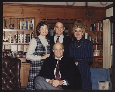 Max Ray and Kitty Joyner with Senator John P. East