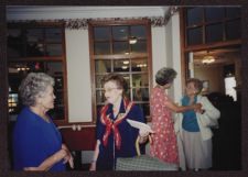 Photograph of Kitty Joyner with Unidentified Guests