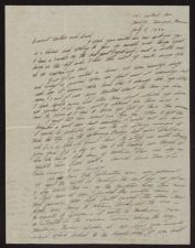 Letter from Louise Avett to her parents