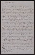 Wayne County land deed between Michael Edgerton and G. H Holland