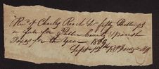 Tax Receipts, 1806-1866, n.d.
