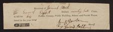 Tax Receipts, 1806-1866, n.d.