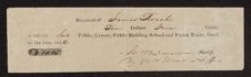 Tax Receipts, 1806-1866, n.d.