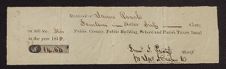 Tax Receipts, 1806-1866, n.d.