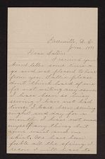 Correspondence, 1820-1897, n.d.