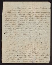 Letter from John K. Britt to Thomas Hughes
