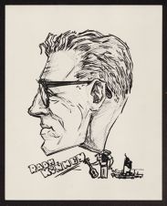 Caricature of RADM Kinney