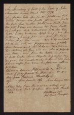 Inventories, Wills, and Estates, 1783-1868, n.d.