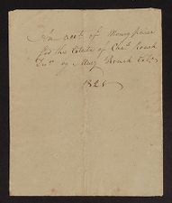 Inventories, Wills, and Estates, 1783-1868, n.d.