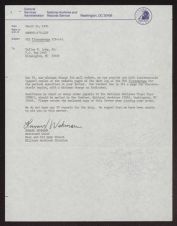 Letter from Howard Wehmann to Dallas B. Long Jr.