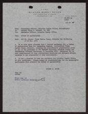 Letter of appreciation to Bryan R. Colbert from E. E. Anderson