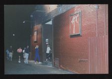 Alley entrance for The Attic