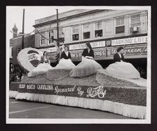 Miss North Carolina Pepsi-Cola float