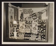 Pepsi-Cola window display