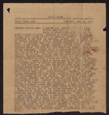 U.S.S. Miami radio press release, June 15, 1944