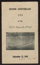 Second anniversary log of USS Shangri-La (CV-38)