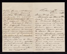 Letter from William A. Patterson to  Olivia Russell Hargrove