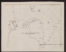 Track Chart of USS Pine Island (AV-12)