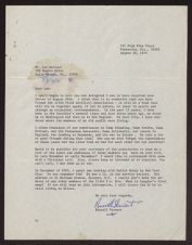 Letter to Lee A. Wallace Jr. from Russell D. Stewart