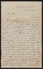 Letter from Richard C. Wooten to his father