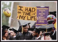 Students at graduation