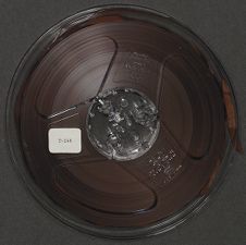 Audio recording of Bach. Christmas Oratorio, reel 1