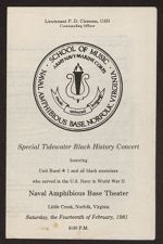 Special Tidewater Black History Concert