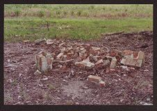 Remains of the Shadrack Allen Sr. home site near “Crown Point”