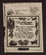 Personal Correspondence (1940, 1944-1945)