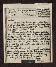 Personal Correspondence (1940, 1944-1945)