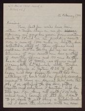 Personal Correspondence (1940, 1944-1945)
