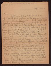 Personal Correspondence (1940, 1944-1945)