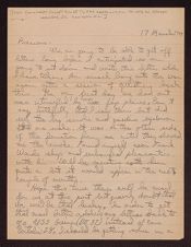 Personal Correspondence (1940, 1944-1945)