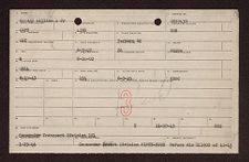 Officer's Record Jacket (1942–1949)