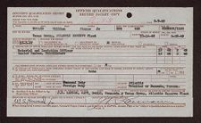 Officer's Record Jacket (1942–1949)