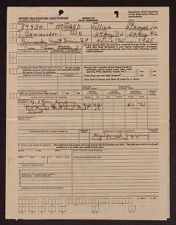 Officer's Record Jacket (1942–1949)
