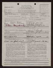 Officer's Record Jacket (1942–1949)