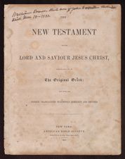 Rives family Bible genealogy pages