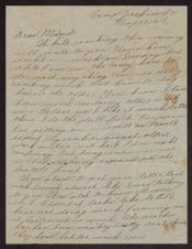  Letter from Carl Tyson to Maud (Tyson) Smith