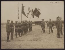 Men at parade ground