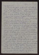 Letter from T.A. Redditt to Cora Boyd Redditt