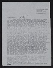 Letter to “Dr. Weber” from Joseph Lynn