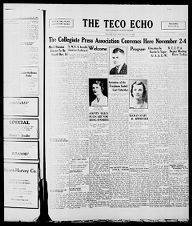 The Teco Echo, November 1, 1933