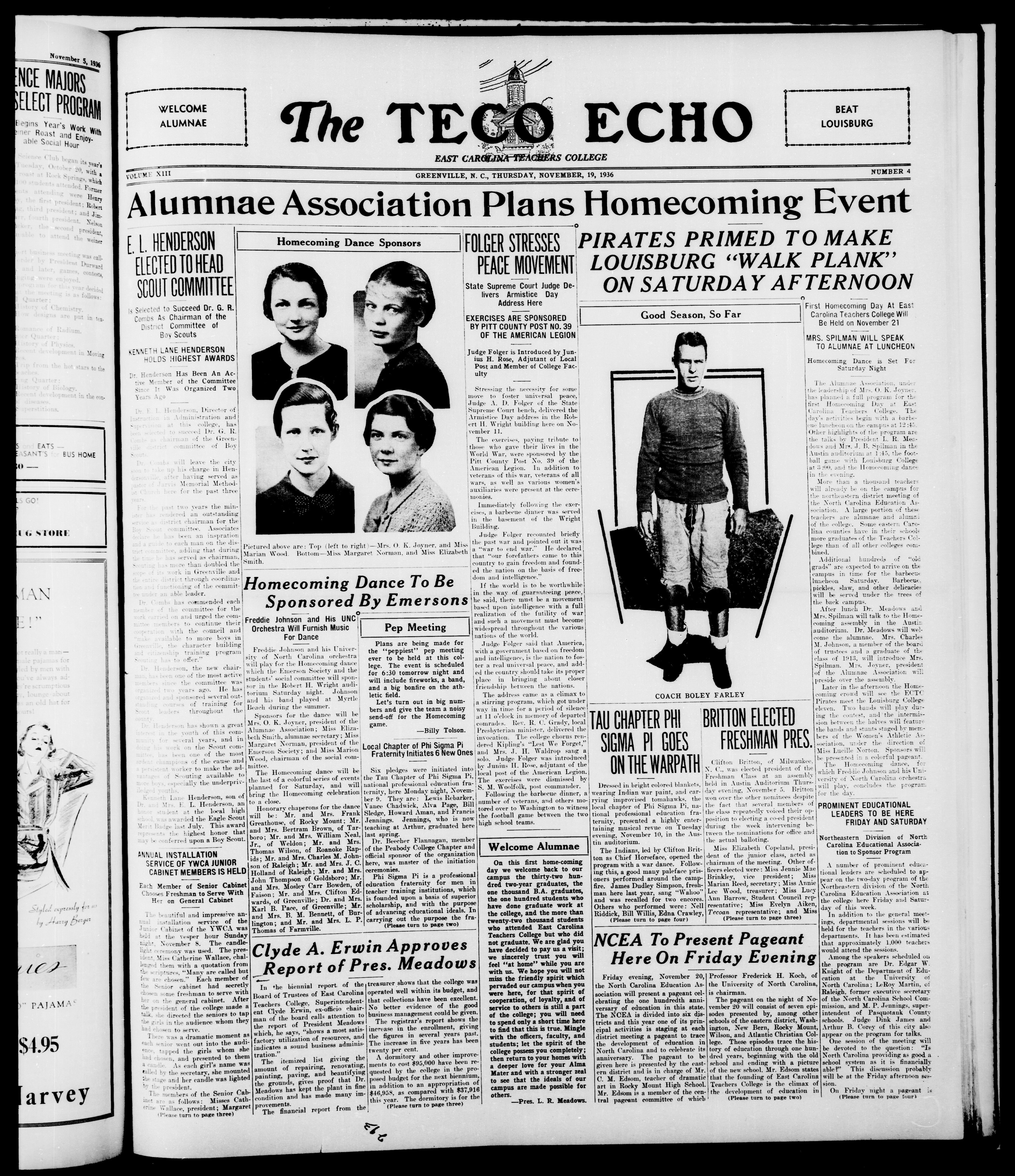 The Teco Echo, November 19, 1936