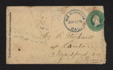 Envelope addressed to Mrs. C. Stackwell