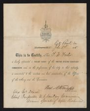 Sanitary Commission Certificate