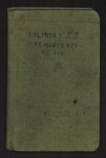 Handwritten Journal by J.J. Valinsky