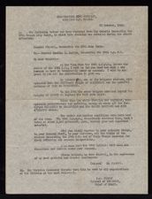 World War I letter from General Claudel