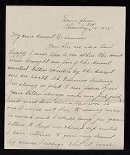 World War I letter from Charles E. Flowers to his wife