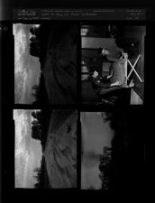 Work on Hwy. 13; Scout Conference (4 Negatives (December 6, 1955) [Sleeve 15, Folder a, Box 8]